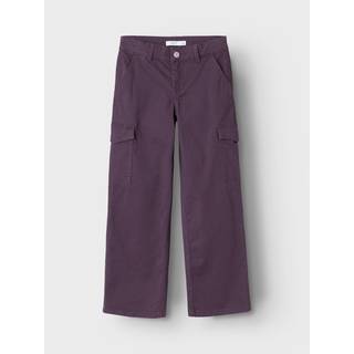 NAME IT Brede Cargobukser Rose Plum Perfect