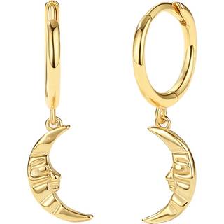 MerlePerle - Moody Hoops i forgyldt sølv**