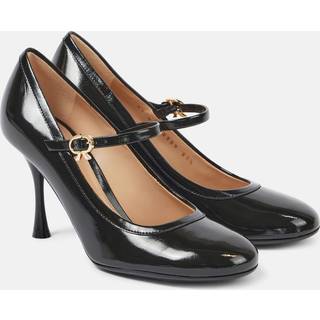 Gianvito Rossi Carla 85 patent leather Mary Jane pumps - black - EU 39.5