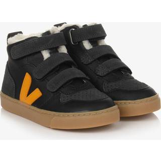 Veja Small V-10 Mid Forede Sneakere Black Ouro Graphite 26 EU  Sort  26 EU  Unisex