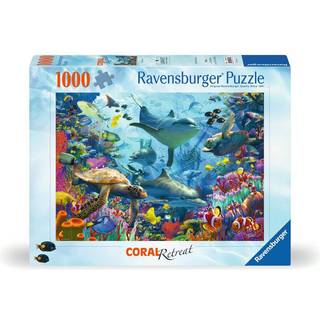 Ravensburger puslespil 1000 brikker - Tilflugtssted ved koralrevet