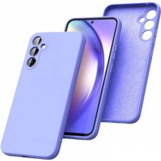 Samsung A55 5G Gummieret mat Shell Liquid - Lilla