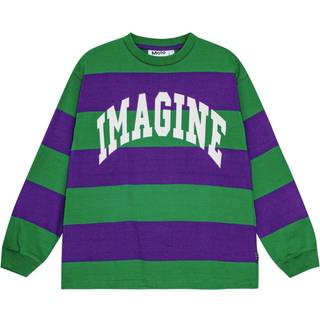 Molo GOTS Ron Langærmet T-shirt Nightshade Pine 128 cm  Grøn  128 cm  mand