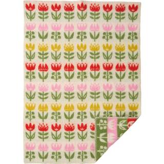 Klippan Yllefabrik Tulip Børnetæppe 65x90 Cm Flerfarvet - Babytæpper Økologisk Lammeuld Multi - 247402