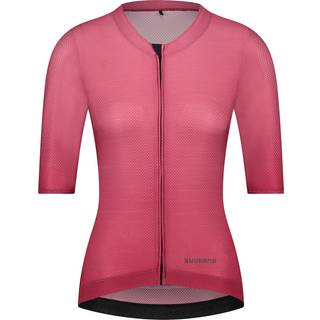 Shimano Women's Piuma Short Sleeves Jersey Cykeljersey Damer størrelse XL farve pink