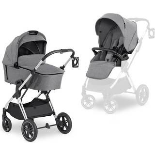 Hauck Vision Melange Grey Barnevogn 2-i-1