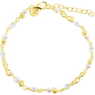 WHITE GARDEN BRACELET | GOLDEN