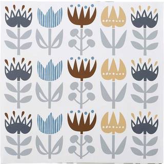 Klippan Yllefabrik Tulip serviet 33x33 cm 20-pak Grey