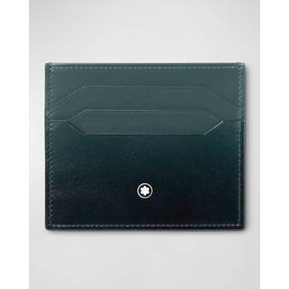Montblanc Meisterstück Card Holder 6cc Sfumato British Green