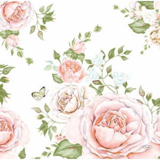 Duni Dunisoft 40x40 cm Rose Glory 144 stk (197536)