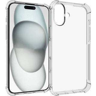 EIDERWOOD iPhone 16 Plus Fleksibelt Plastik Bagside Cover m. Kraftige Hjørner - Gennemsigtig