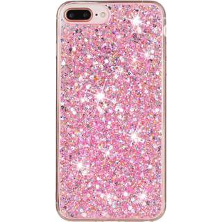 EIDERWOOD iPhone 8 Plus / 7 Plus / 6 (s) Plus Glitter Bagside Cover - Pink