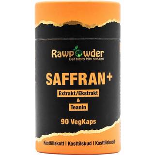 RawPowder Safran+ Ekstrakt, 90 kapsler