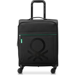 Delsey Paris x United Colors of Benetton CB Kuffert med 4 hjul sort