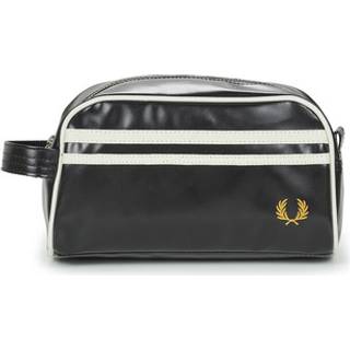 Fred Perry belagt polyester vaskepose i sortonesize