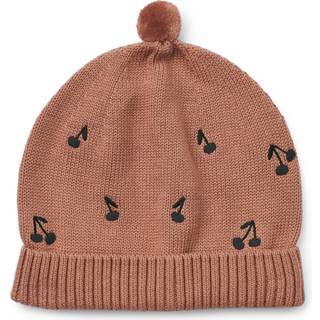 Aster Beanie, Cherries/Dark Rosetta, 1-2 år