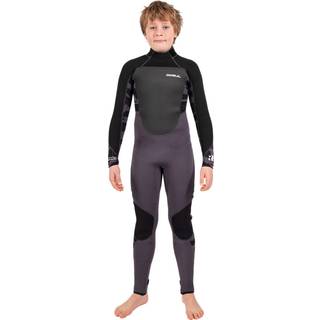 Gul Response 5/3 BackZip neopren våddragt-JS - 9-10 år