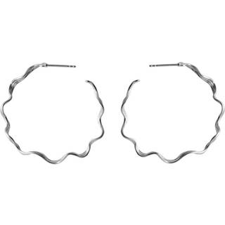 Pernille Corydon Large Hellir Hoops Sterling Sølv Øreringe