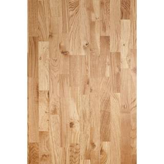 Parketgulv 3-stav - Eg Accent med klar matlak - Bredde 190 mm
