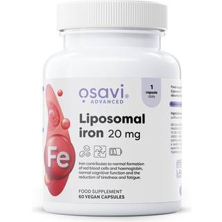 Osavi - Liposomal Iron, 20mg - 60 vegan caps
