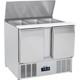 Saladette til tilberedning 2 døre 1045