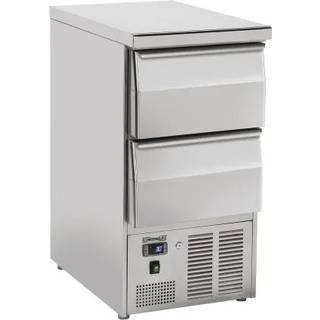 Saladette - Køleserveringsbord 2 skuffer GN 1/1