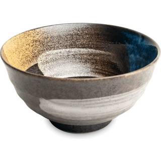 Japansk nudel/udon  skål - Shin nishiki, Ø17 cm