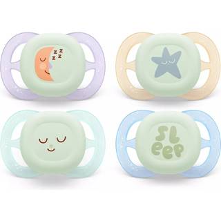 Philips Avent Soother Ultra Start Nighttime 0-2 Mdr. 2 stk