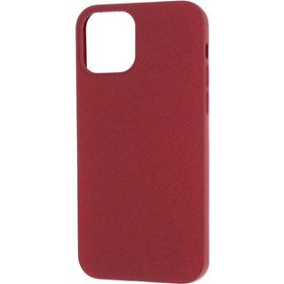 EIDERWOOD iPhone 12 Pro Max Fleksibelt Plastik Bagside Cover - Rød