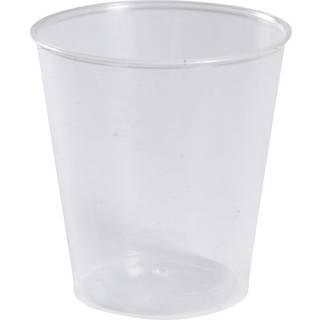 Snapseglas, PP, Klar, 2 cl, 20 stk
