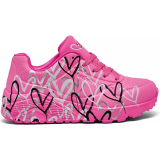 Skechers Uno Lite Spread the Love Sneaker Pink 314067L - 32
