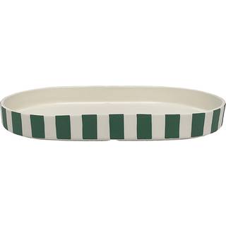 OYOY Toppu oval dekorationsbakke Green