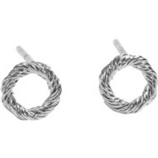 TWISTED EARSTUD SMALL | SILVER