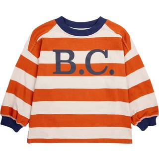 Bobo Choses B.C Stribet Langærmet T-shirt Orange 12-13 Y  Orange.  12-13 år  Unisex