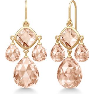 Olivia Chandelier Peach Morganite
