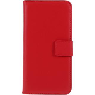 EIDERWOOD iPhone 6 Plus / 6 (s) Plus Læder Flip Cover m. Pung - Rød