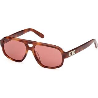 GCDS Unisex GD0046 52S Solbriller Acetat Pilot Normal