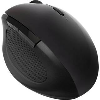 LogiLink Wireless Ergonomic Mouse - sort mus uden ledning
