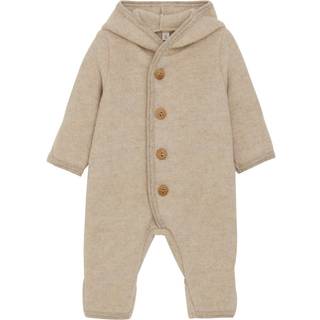 Huttelihut Barnevognsdragt Pixie Uld Camel Melange 98 cm  Brun  98 cm  Unisex