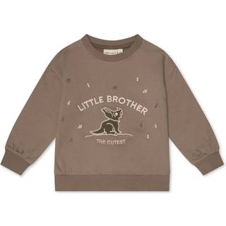 That's Mine - Finley lillebror sweatshirt - Fossil - 92cm - 2Y
