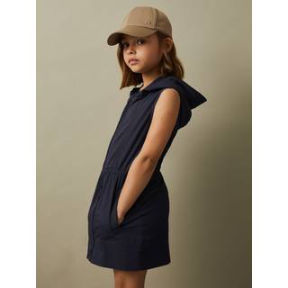 Reiss Reiss Navy Talli 13-14 yrs Shell Hooded Dress