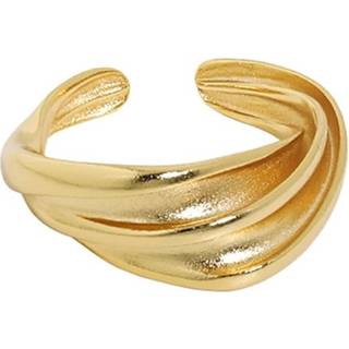 MerlePerle - Sheela ring i forgyldt sølv - One size