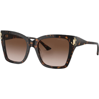 Jimmy Choo Kvinde JC5012 500213 Solbriller Acetat Havana Brun Firkantet Normal Skygge