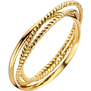 Jackie Gold 14K Golden Ring JKR21.150