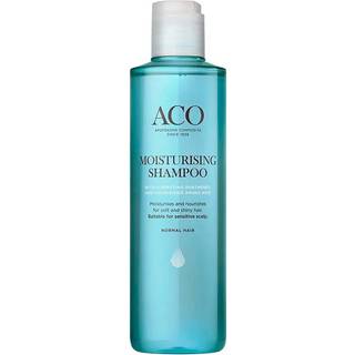 ACO moisturising shampoo with hydrating panthenol and nourishing amino acid normal hair 250ml