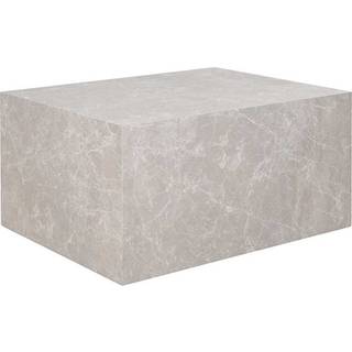 Prague sofabord, 60 x 80 x 40 cm, beige/marmor