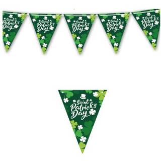 Skt. Patricks dag vimpelguirlande