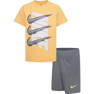 Nike Nike DriFIT Sæt med t-shirt og shorts til små børn