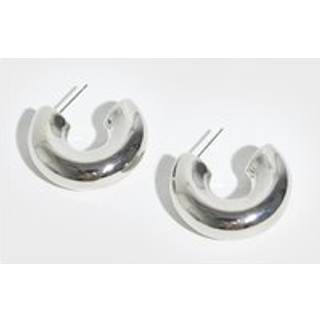 Nelly - Sølv - Bold Hoops - Onesize