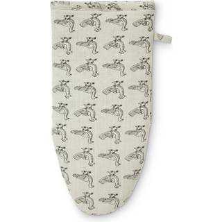 Boel & Jan Stina grydehandske 15x30 cm Beige